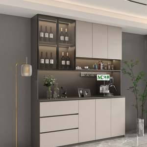 Aparador Moderno de Madera Maciza de Roble para Comedor, Cocina, Sala de Estar, Uso en Exteriores y Hoteles con Amplio Espacio de Almacenamiento - Product Image 5