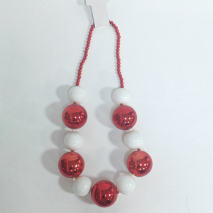 Perline Jumbo STAR Rosse e Bianche o Verdi e Bianche per Decorazioni di Carnevale e Feste Natalizie, Vendita all'Ingrosso - Product Image 2