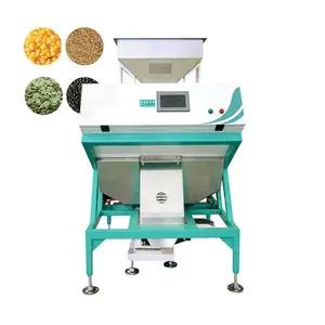 CCD rice color sorter machine / grain sorting machine for rice / lab rice color sorter