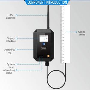 무선 LoRa/4G/Wi-Fi 센서 스마트 자동 IOT 송신기 0-26cm 미터 게이지 탱크 표시기 수위 조절기 - Product Image 6