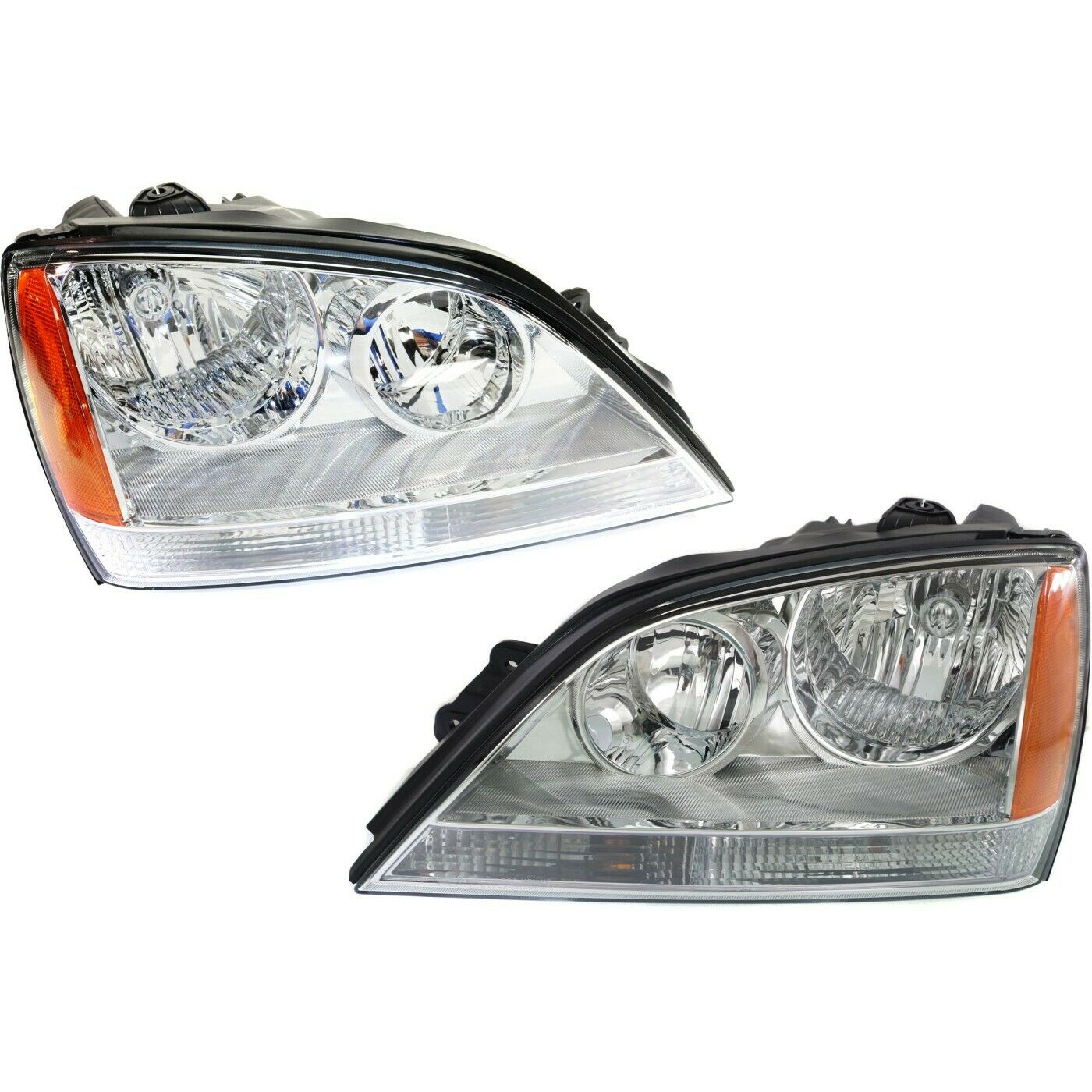 Комплект передних фар с левой и правой стороны для Kia Sorento 2005 2006