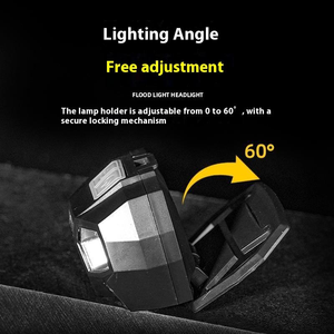 Linterna Frontal LED Impermeable con Función de <span class=keywords><strong>Banco</strong></span> de Energía USB, Clasificación IP65 para Carga de Emergencia del <span class=keywords><strong>Teléfono</strong></span>, Haz Ajustable - Product Image 6
