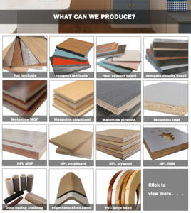 Lesifu 6406 moka olm legno testurizzato HPL (laminati ad alta pressione) bordo compatto 5mm Formica fogli fenolici HPL bordo alto - Product Image 5