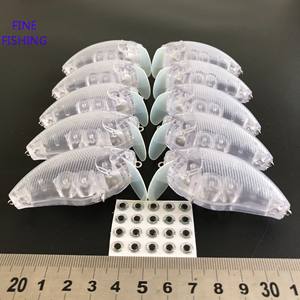 未上漆鱼饵空白曲柄鱼饵鱼饵身体人工鱼饵曲柄鱼饵CN;JIA 12.5G 64MM细湖365 7MM 10 - Product Image 2