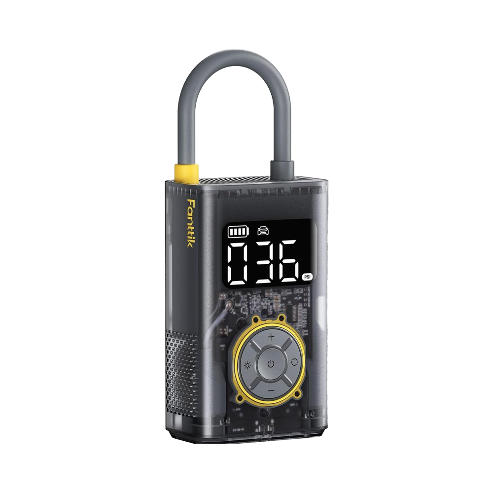 Fanttik X9 Pro 150PSI воздушный компрессор компактный портативный электрический велосипедный насос, цифровой датчик давления в шинах, механический