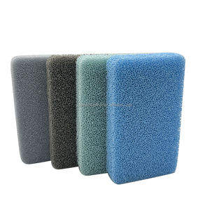 Colorful Scratch Scrubbing Silicone Sponge High Rebound Durable Silica Gel Filter Sponge Silicone Dish Sponge