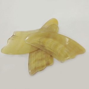 Tabla de Gua Sha de Cuerno de Buey ZK, Forma Triangular, Herramienta de Masaje Facial, Terapia de Meridianos - Product Image 3