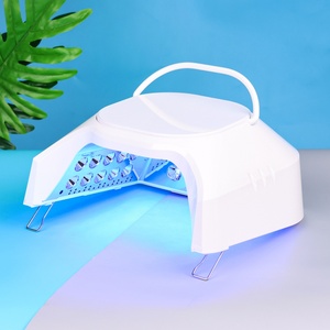 High Quality 86W Portable <b>Wireless</b> Nail Dryer <b>Lamp</b> LED UV New Nail Grill <b>Lamp</b> Cordless Rechargeable Induction Dryer for Home Use - Product Image 2