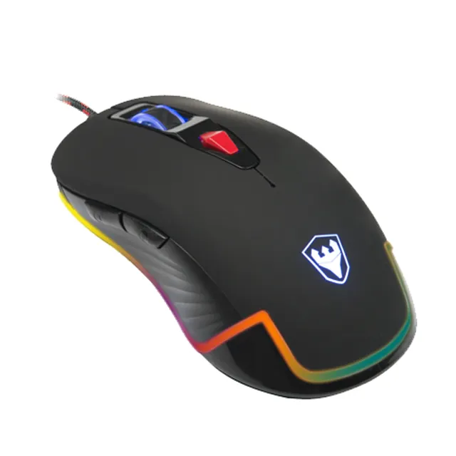 SATE( A-94) low MOQ wholesale factory price New Hot Selling high quality RGB Wired 6d Gaming Mouse for pc notebook