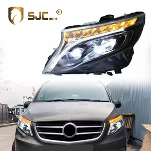 SJC ไฟ<span class=keywords><strong>หน้า</strong></span>รถอะไหล่ไฟ<span class=keywords><strong>หน้า</strong></span>รถสำหรับ Mercedes Benz Vento W447 2016-2021ขายดีลำแสงสูง/ต่ำเพื่อเพิ่มความปลอดภัยในการขับขี่ - Product Image 1