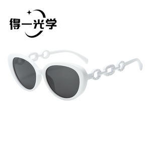 Cat Eye <b>Sunglasses</b> Black PC Frame UV400 Women Fashion Outdoors - Product Image 5