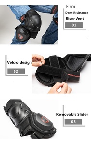 Protège-genoux pour <span class=keywords><strong>moto</strong></span> Protection des pieds Genouillères de course pour <span class=keywords><strong>moto</strong></span> Protections de <span class=keywords><strong>genouillère</strong></span> tout-terrain anti-chute - Product Image 6