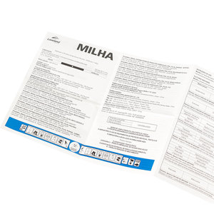 Nhãn bao bì thông tin an toàn nhiều trang nhãn tổng hợp nhiều lớp cấu trúc tập sách phim trong suốt - Product Image 1