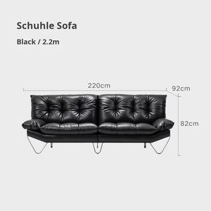 <span class=keywords><strong>โซฟา</strong></span>หนังแท้ทรงสูงแบบแขวนสไตล์เรโทร บาวเฮาส์ ย้อนยุค สีดำขาว <span class=keywords><strong>มือ</strong></span><span class=keywords><strong>สอง</strong></span> - Product Image 2