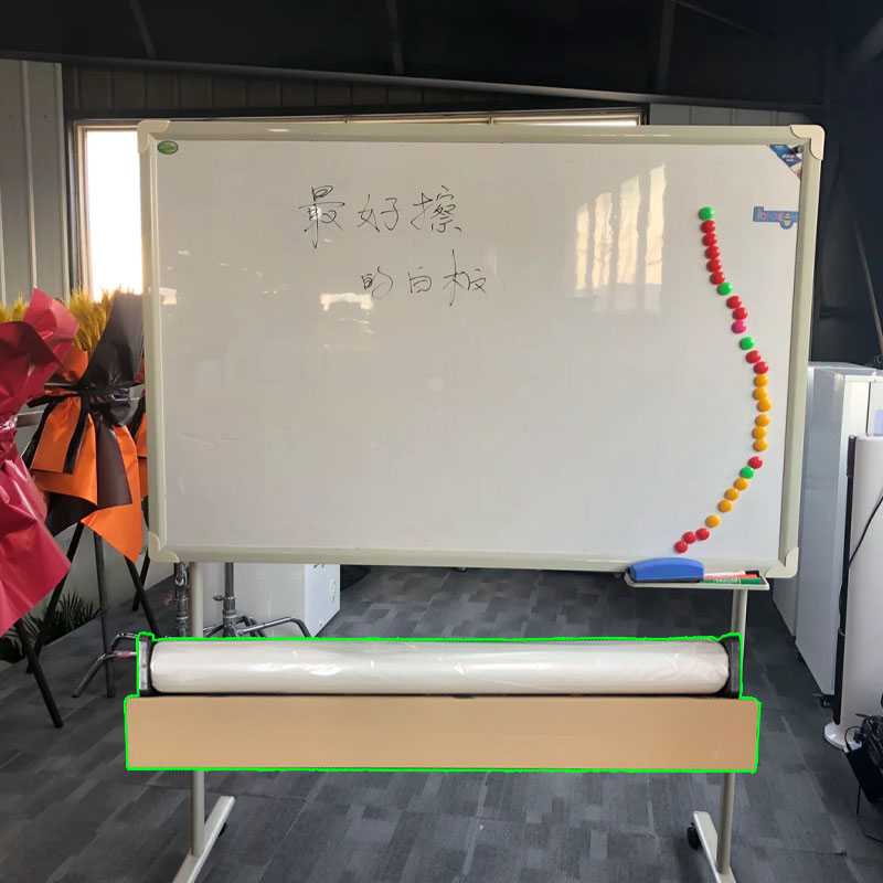 Self-adhesive PET Film Transparent Dry-erase Whiteboard Film 1.27x50M Size Reusable for Education & Office Use