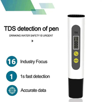 Testeur numérique TDS, testeur de qualité de l'eau portable pour l'eau potable, l'aquarium, l'hydroponie