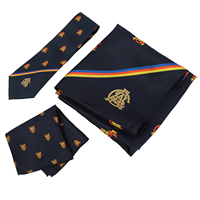 Coffret Cadeau d'Entreprise Haut de Gamme : Cravate et Foulard en Soie Personnalisés avec Logo pour Cadres, Accessoire de Luxe pour Marquage Commercial