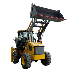 Mini Retroexcavadora a Precio de Fábrica, Cargadora Retroexcavadora, Maquinaria para Movimiento de Tierras 4x4, 1 Año de Garantía - Product Image 1