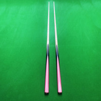 Queue de billard professionnelle en bois de frêne rose, pointe de 9,5 mm, 145 cm, pour club et tournoi