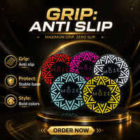 Tapis en silicone antidérapant pour chicha, base pour table à fumer