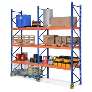 Adjustable 800-5000kgs Capacity Heavy Duty Warehouse Storage Racking System Pallet Racking