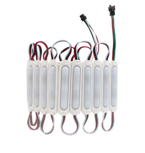 Ngoài trời 12V ép phun biển quảng cáo COB điểm ảnh điểm đèn quảng cáo không thấm nước dấu hiệu chiếu sáng RGB flash <span class=keywords><strong>LED</strong></span> mô-đun ánh sáng - Product Image 4