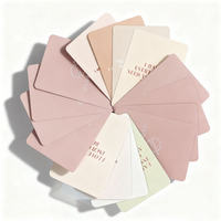 Vente en gros de cartes d'images plastifiées écologiques personnalisées ABC Playing Flash Affirmation Cards Printing