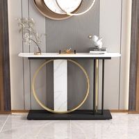 Table console ultra-étroite de lumière d'armoire de porche de haute qualité de luxe pour l'approvisionnement de cas de dalles de roche de qualité de porte d'entrée et de couloir