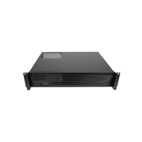 Boîtier de serveur 2U à profondeur réduite de 390 mm avec lecteur optique 5,25 pouces pour le stockage de données personnelles