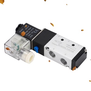 Válvula solenoide neumática serie 4V Aleación de aluminio 4V210-08 Válvulas de aire de los productos LV - Product Image 6