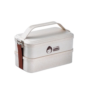 New design heat lunch box smart plastic cutlery food container self heating bento box bowl insulated bowl with lid