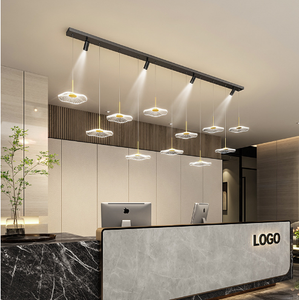Lustre de restaurant moderne, <span class=keywords><strong>lampe</strong></span> LED simple, luminaire de luxe créatif avec projecteur, <span class=keywords><strong>lampe</strong></span> de bar - Product Image 4