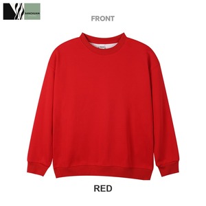 Sudadera de cuello redondo de algodón peinado de 450G, forro polar, peso pesado, proveedor personalizado de ropa para hombre, MOQ 2 piezas - Product Image 5