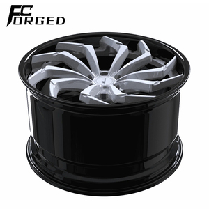 Emblème de roue personnalisé 22 pouces 5x114.3 en alliage d'aluminium forgé, jantes de voiture forgées en 2 parties, jantes forgées 5x112 en alliage - Product Image 2
