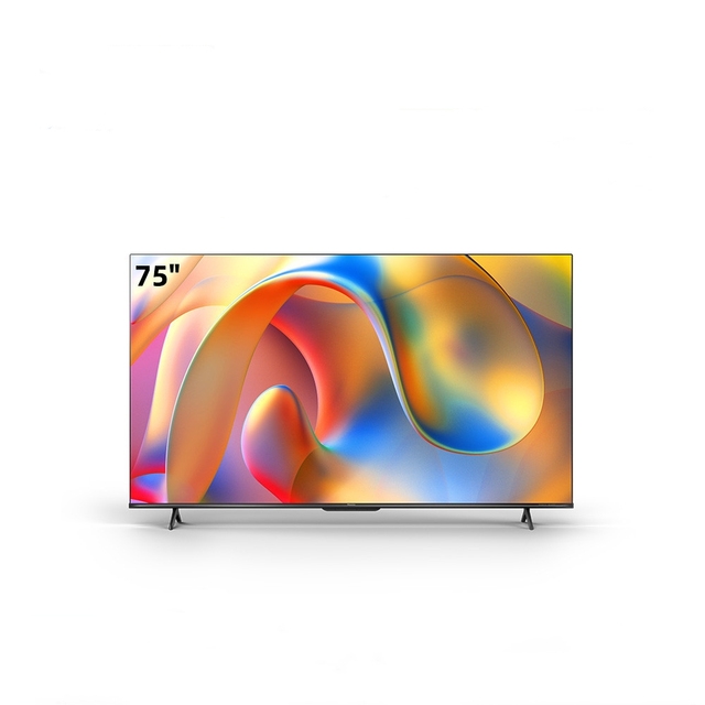 Large Screen 75 85 100 Inch 4K Smart TV Tempered Glass Screen 100 Inch Television Smart Slim Plane TV