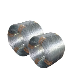 Fil de corde en acier galvanisé à haute teneur en carbone enduit de zinc 0.3mm 1.9mm 2mm 4mm