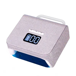 Lámpara UV LED Inalámbrica de 220W para Uñas, Secador de Gel con Diseño de Diamante, Amplio Espacio y Asa Portátil - Product Image 3