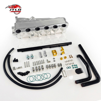 Collecteur d'admission B58TU avec refroidisseur d'air de charge et kit de rail de carburant CNC en aluminium pour BMW M340i M240i Toyota GR Supra 3.0L 2020-2025