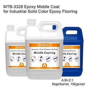 MTBJZJ 	 Resina Epoxi de Baja Viscosidad para Recubrimiento de Pisos 3D, Alta Transparencia, Desespumante Natural para Estudio - Product Image 3