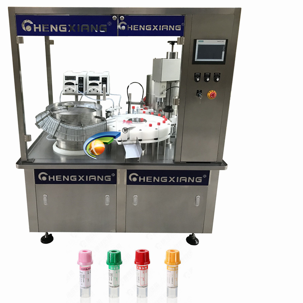 Автоматическая Этикетировочная лента реагента для 3 мл/5 мл испытательной трубки, машина для розлива и закупорки с CE