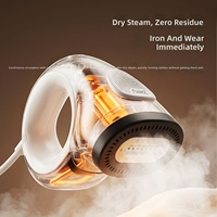 Nouveau modèle 2026 Défroisseur vapeur à aspiration, mini fer à vapeur portable, réservoir d'eau 1,4-1,8 L, alimentation CA, fabrication sur mesure