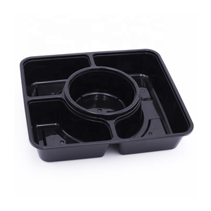 Bandeja Rectangular Desechable de Plástico para Microondas, Contenedores de Comida para Llevar, Tamaños Personalizables para Restaurante para <span class=keywords><strong>Almuerzos</strong></span> - Product Image 5