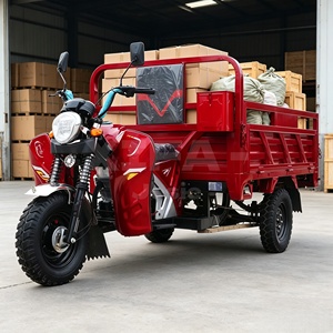 Tricycle à essence chinois de 200 cm3, moto à 3 roues, transporteur de marchandises agricoles avec suspension - Product Image 1