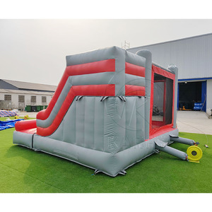 Structure gonflable populaire pour adultes, château gonflable de <span class=keywords><strong>jeu</strong></span> sportif, château gonflable <span class=keywords><strong>héros</strong></span> de dessin animé avec toboggan - Product Image 4