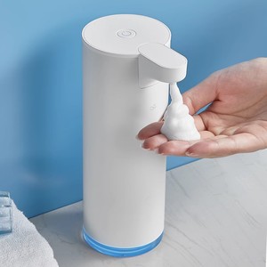 Distributeur de savon automatique rechargeable de bureau sans contact en acier inoxydable SUS304, couleurs personnalisables pour usage domestique - Product Image 1