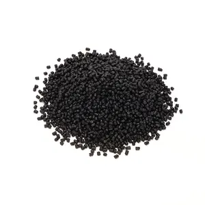 Manufactured Price Black Light Plastic Raw Material Pvc Granules Pellet