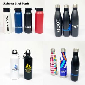 Bouteilles d'eau étanches avec logo personnalisé, bouteilles d'eau de sport écologiques transparentes, bouteille d'eau en verre avec manchon en silicone personnalisé - Product Image 3