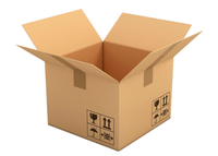 Prix Usine Boîte d'Emballage Postale en Carton avec Logo Personnalisé pour Petites Entreprises, Carton Extérieur Ondulé pour Expédition Express