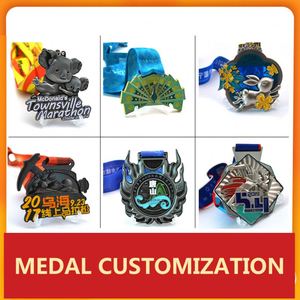 Médaille en métal doré 3d Médaille de basket-ball Football Danse Judo Taekwondo Karaté Running Marathon Sport Médaille en métal personnalisée - Product Image 2