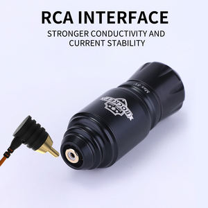 Fabricante <span class=keywords><strong>original</strong></span>, máquina de tatuaje inalámbrica profesional rentable, pluma rotativa, ametralladora de tatuaje con cable Rca - Product Image 5
